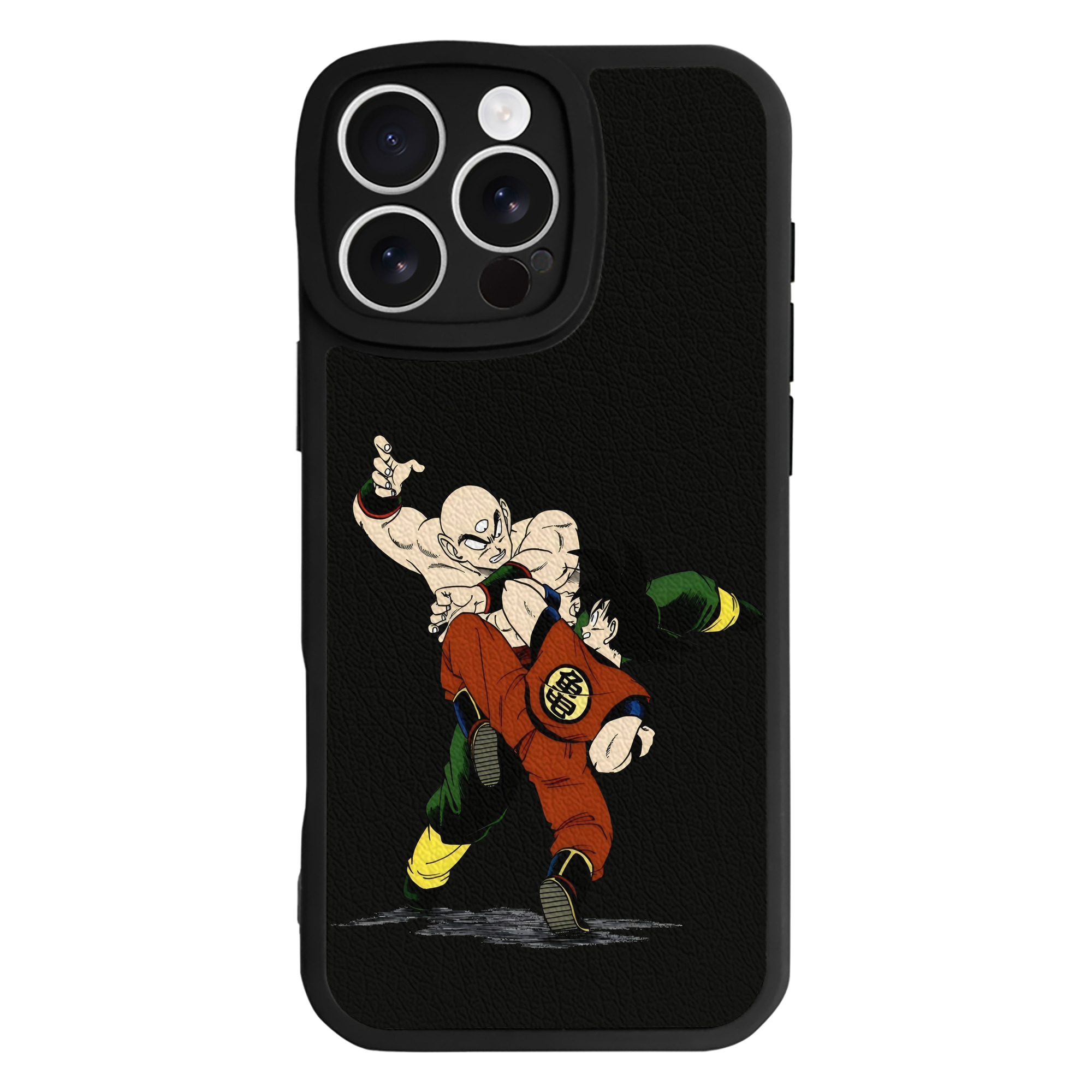 （画像用） ドラゴンボール DRAGON BALL 【iPhone 16シリーズ対応】シリコンスマホケース（レザー調） 材質：シリコン